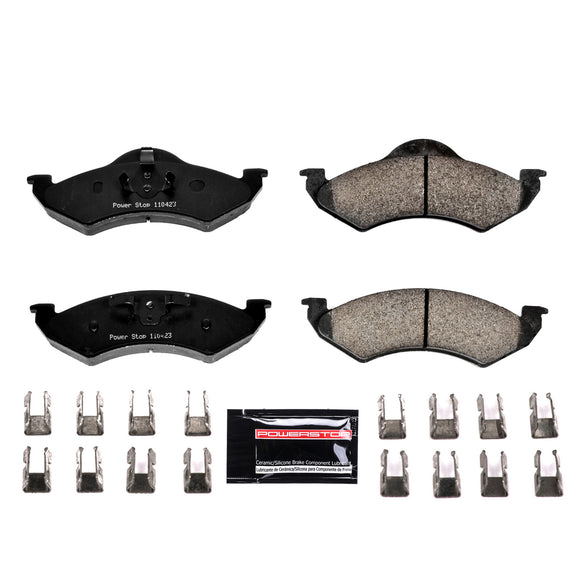 PowerStop Z23 Evolution Sport Carbon-Fiber Brake Pads With Hardware