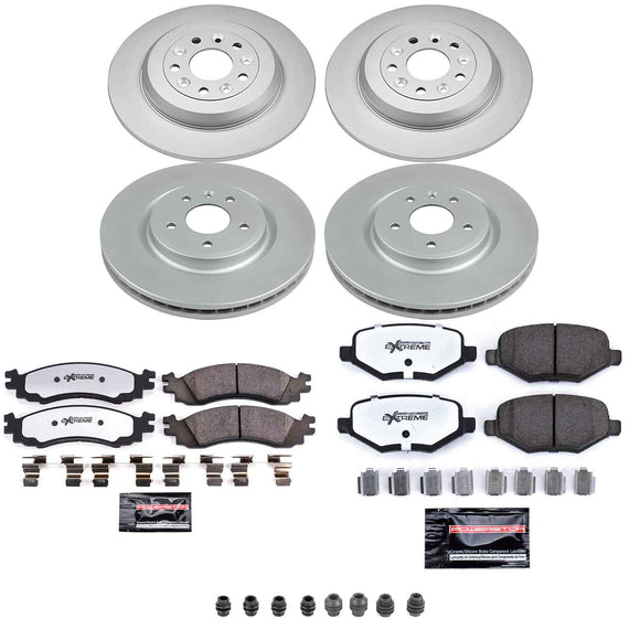 Z36 Truck & Tow Premium Carbon-Fiber Ceramic Brake Pad and Fully Coated Rotor Ki