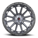 20x9 Vortek VRT-601 Spartan Matte Titanium 6x135 ET18 CB106.1 Wheel