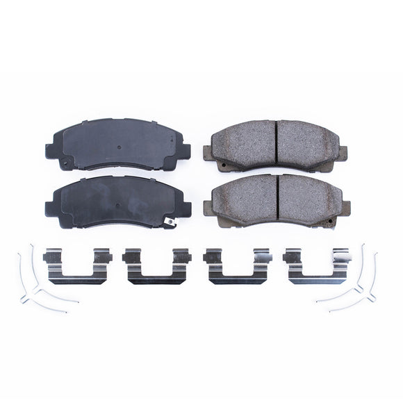 PowerStop Z17 Evolution Ceramic Brake Pads With Hardware