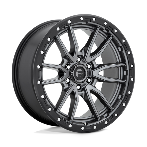20x9 Fuel Off-Road D680 Rebel Anthracite Center Black Lip 6x139.7 ET20 Wheel