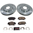 PowerStop Z23 Daily Driver Carbon-Fiber Ceramic Brake Pad and Drilled & Slotted