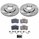 PowerStop OE Stock Replacement Low-Dust Ceramic Brake Pad and Rotor Kit