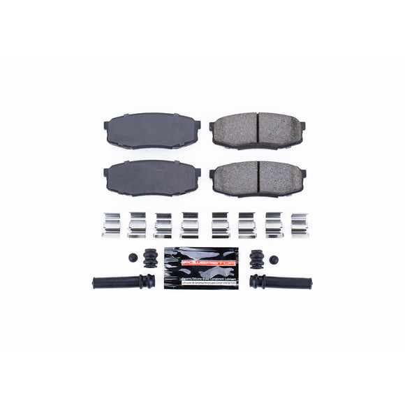 PowerStop Z23 Evolution Sport Carbon-Fiber Brake Pads With Hardware