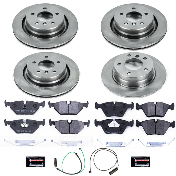 PowerStop Track Day Spec High-Performance Brake Pad and Rotor Kit