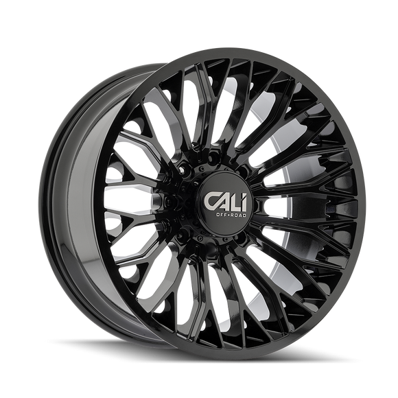 20x10 Cali Off-Road Evoke Gloss Black 8x180 ET-19 CB124.1 Wheel Rim
