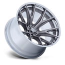20x9 Fuel Off-Road FC402 Catalyst Platinum With Chrome Lip 6x139.7 ET1 Wheel