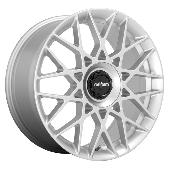19X8.5 Rotiform R167 BLQ-C Silver 5X112/5X120 ET45 wheel/rim