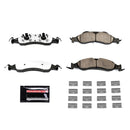 PowerStop Z36 Truck And Tow Carbon-Fiber Ceramic Brake Pads With Hardware
