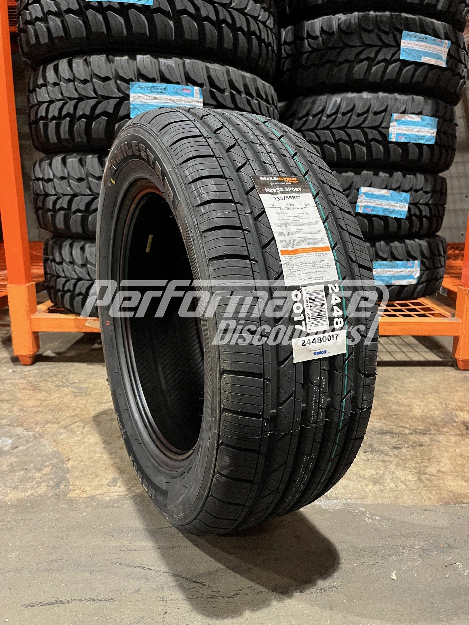 Milestar MS932 Sport Tire(s) 235/55R17 99W SL BW