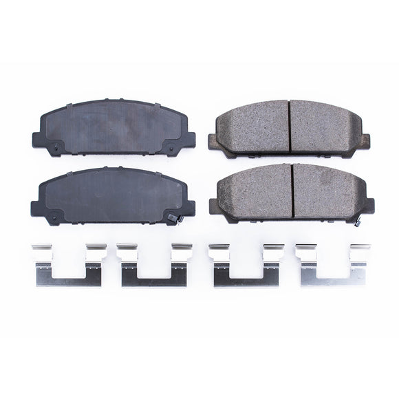 PowerStop Z17 Evolution Ceramic Brake Pads With Hardware
