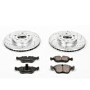 PowerStop Z23 Daily Driver Carbon-Fiber Ceramic Brake Pad and Drilled & Slotted