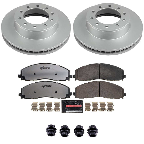 Z36 Truck & Tow Premium Carbon-Fiber Ceramic Brake Pad and Fully Coated Rotor Ki