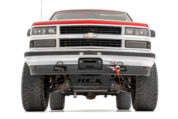 Rough Country Hidden Winch Mounting Plate For Chevy C1500 K1500 Truck SUV 88-99