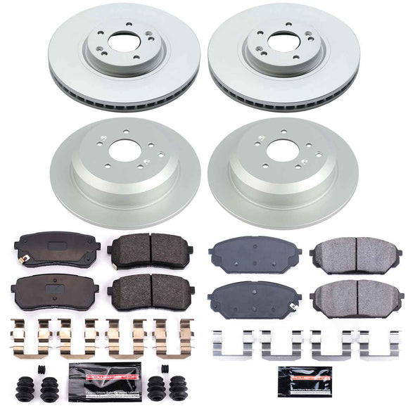 Z23 Daily Driver Premium Carbon-Fiber Ceramic Brake Pad and Fully Coated Rotor K