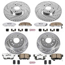 PowerStop Z26 Street Performance Ceramic Brake Pad and Drilled & Slotted Rotor K