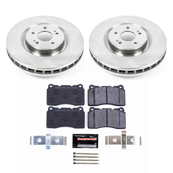 PowerStop Track Day High-Performance Brake Pad and Rotor Kit