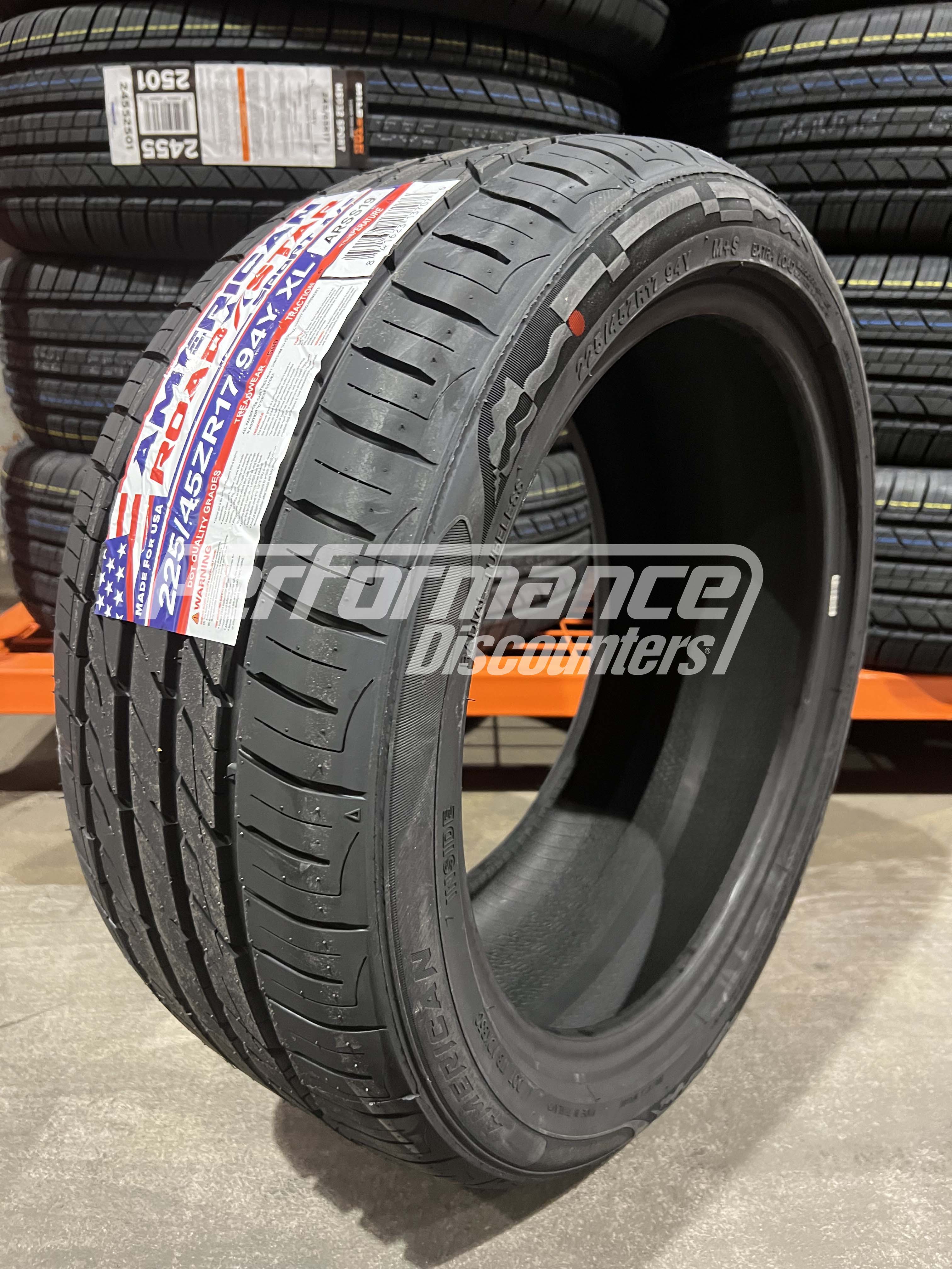 American Roadstar Sport A/S Tire(s) 225/45R17 94Y SL BSW 225 45 17 2254517