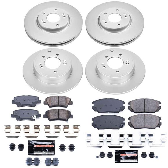 Z23 Daily Driver Premium Carbon-Fiber Ceramic Brake Pad and Fully Coated Rotor K