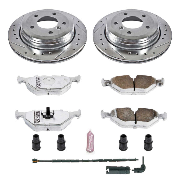PowerStop Z26 Street Performance Ceramic Brake Pad and Drilled & Slotted Rotor K