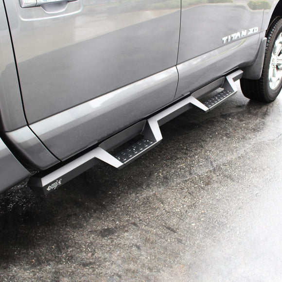 Westin HDX Drop Nerf Step Bars Powder Coated Textured Black Steel 56-14025