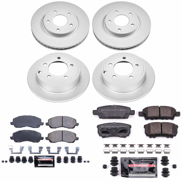 Z23 Daily Driver Premium Carbon-Fiber Ceramic Brake Pad and Fully Coated Rotor K
