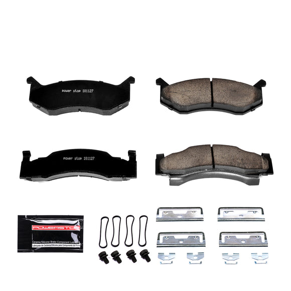 PowerStop Z23 Evolution Sport Carbon-Fiber Brake Pads With Hardware