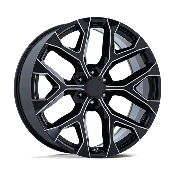 20X9 Performance Replicas PR177 Gloss Black Red Milled 6x139.7 ET24 Wheel Rim