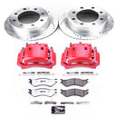 PowerStop Z36 Truck and SUV Ceramic Brake Pad, Drilled & Slotted Rotor, and Cali