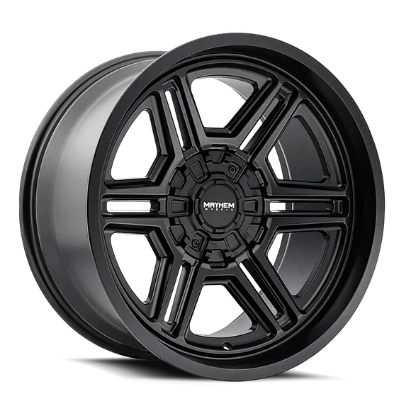20x9 Mayhem 8117 Hermosa Black 5x127 5x139.7 5x5 5x5.5 ET18 Wheel Rim