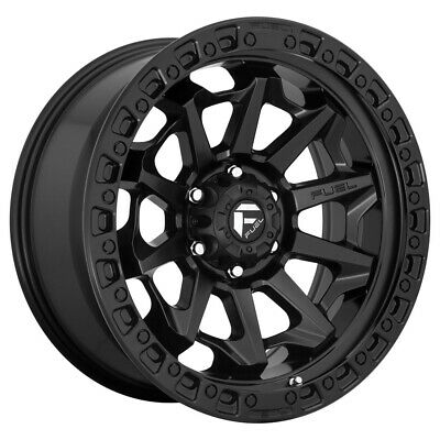 18x9 Fuel Off-Road D694 Covert Matte Black 5x139.7 ET1 CB87.1 Wheel Rim
