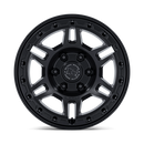17x8.5 Black Rhino BR039 Vanguard Matte Black 6x130 ET25 CB84.1 Wheel Rim