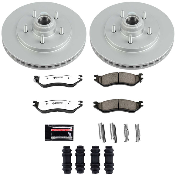 Z36 Truck & Tow Premium Carbon-Fiber Ceramic Brake Pad and Fully Coated Rotor Ki