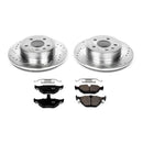 PowerStop Z23 Daily Driver Carbon-Fiber Ceramic Brake Pad and Drilled & Slotted