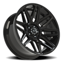 22X10 Vision 305 Rekluse Gloss Black Wheel 5x127 5x5 ET-19 CB78.1