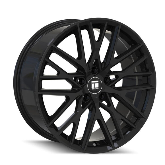 22x9.5 Touren TR91 Gloss Black 6x139.7 ET18 CB106.10 Wheel Rim