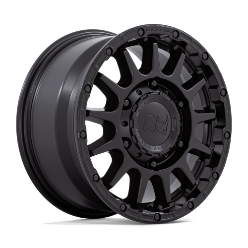 16X8 Black Rhino Sequoia Matte Black 6X130 ET38 Wheel Rim