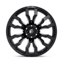 20x10 Fuel Off-Road D673 Blitz Gloss Black Milled 8x165.1 ET-18 CB125.1 Wheel