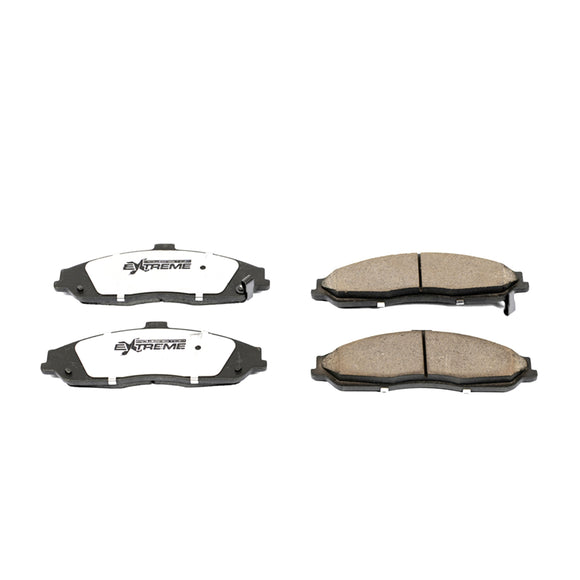 PowerStop Z26 Street Performance Carbon-Fiber Ceramic Brake Pads With Hardware