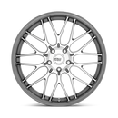 19X9.5 Motegi MR153 CM10 Machined Gunmetal 5X100 ET40 wheel/rim