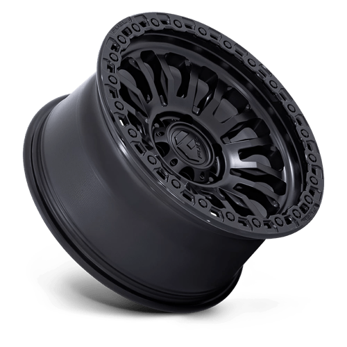 17x9 Fuel Off-Road FC857 Rincon Matte Black Gloss Black Lip 8x180 ET20 Wheel