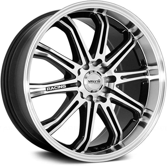 17x7 BWT Tuner Black Wheel/Rim 5x100 5-100 17-7