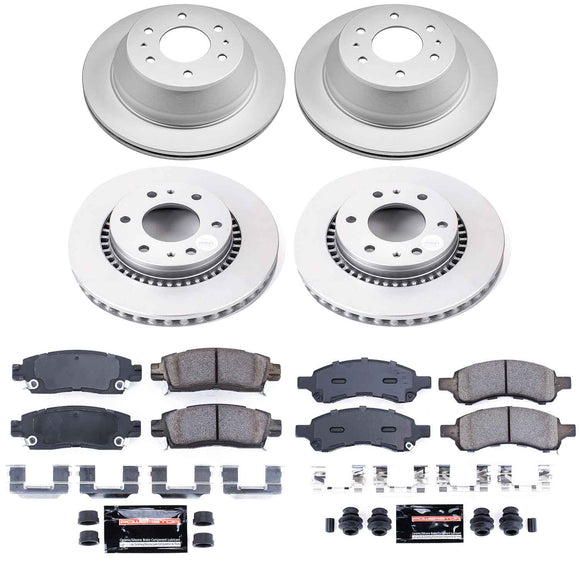 Z23 Daily Driver Premium Carbon-Fiber Ceramic Brake Pad and Fully Coated Rotor K