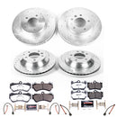 PowerStop Z26 Street Performance Ceramic Brake Pad and Drilled & Slotted Rotor K