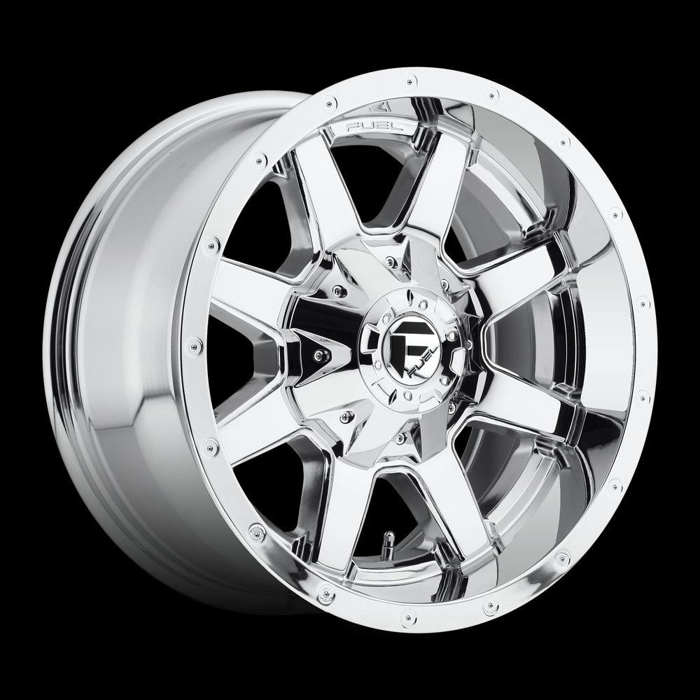 17X9 Fuel D536 Maverick Chrome Plated 6X135/6X139.7 ET-12 wheel/rim - 0