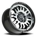 17x9 Vision 409 Inferno Black Wheel 6x135 ET12 CB87.1