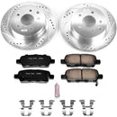 PowerStop Z23 Daily Driver Carbon-Fiber Ceramic Brake Pad and Drilled & Slotted