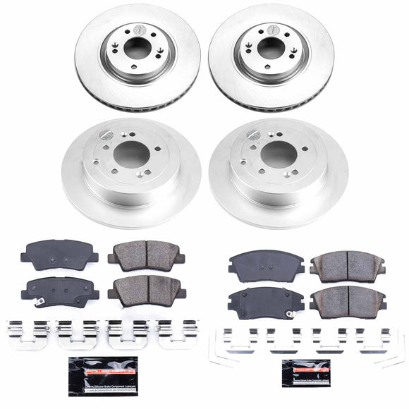 Z23 Daily Driver Premium Carbon-Fiber Ceramic Brake Pad and Fully Coated Rotor K