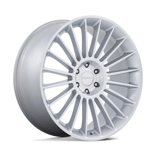 24X10 Status Venti Gloss Silver 5X120 ET35 Wheel Rim