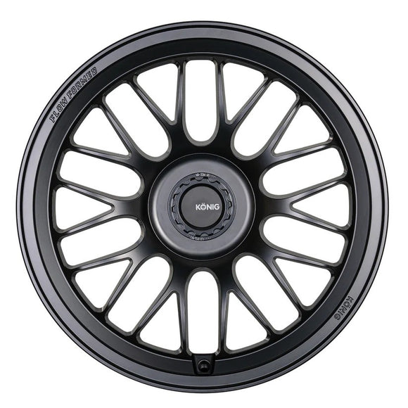 21x9 Konig MKX Satin Black 5x112 ET30 CB66.56 Wheel Rim